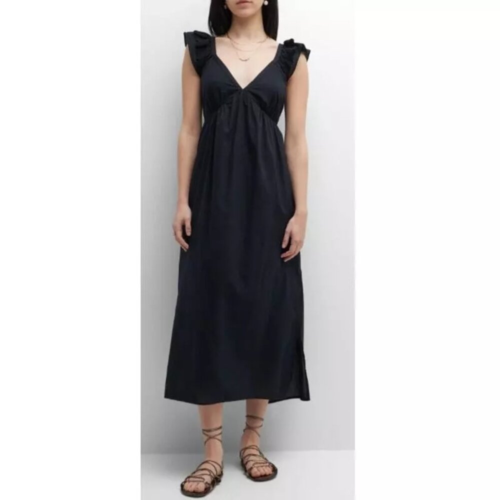 XiRENA Leia Flutter-Sleeve Maxi Dresss